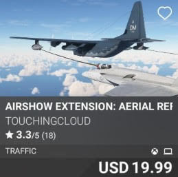 Airshow extension: aerial refuelers pack by TouchingCloud. USD $19.99
