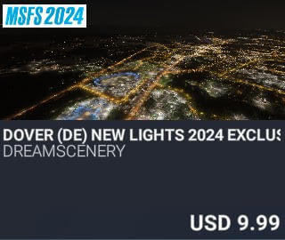 Dover (DE) New Lights 2024 Exclusive Edition by Dreamscenery. USD $9.99