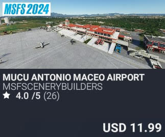 MUCU Antonio Maceo Airport by msfscenerybuilders. USD $11.99