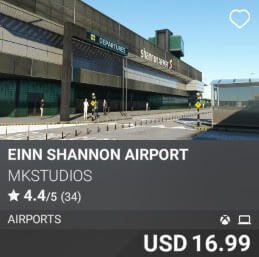 EINN Shannon Airport by MK-STUDIOS. USD $16.99