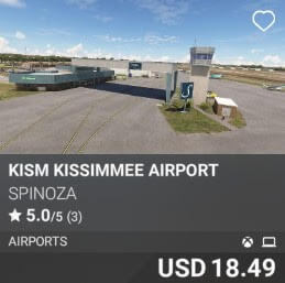 KISM KISSIMMEE AIRPORT by SPINOZA. USD $18.49