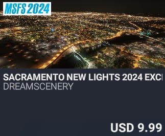 Sacramento New Lights 2024 Exclusive Edition by Dreamscenery. USD $9.99