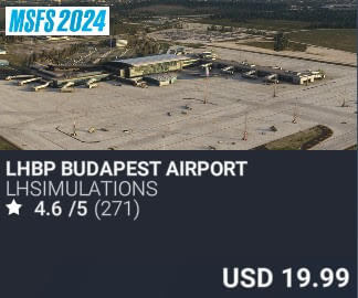 LHBP Budapest Airport by LHSimulations. USD $19.99