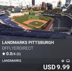 Landmarks Pittsburgh by dfflyerdirect. USD $9.99