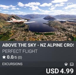 Above The Sky - NZ Alpine Crossing by Perfect Flight. USD $4.99