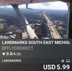 Landmarks South East Michigan by dfflyerdirect. USD $5.99