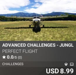 Advanced Challenges - Jungle Airstrips by Perfect Flight. USD $8.99