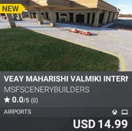 VEAY Maharishi Valmiki International by msfscenerybuilders. USD $14.99