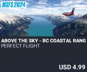 Above The Sky - BC Coastal Range by Perfect Flight. USD $4.99