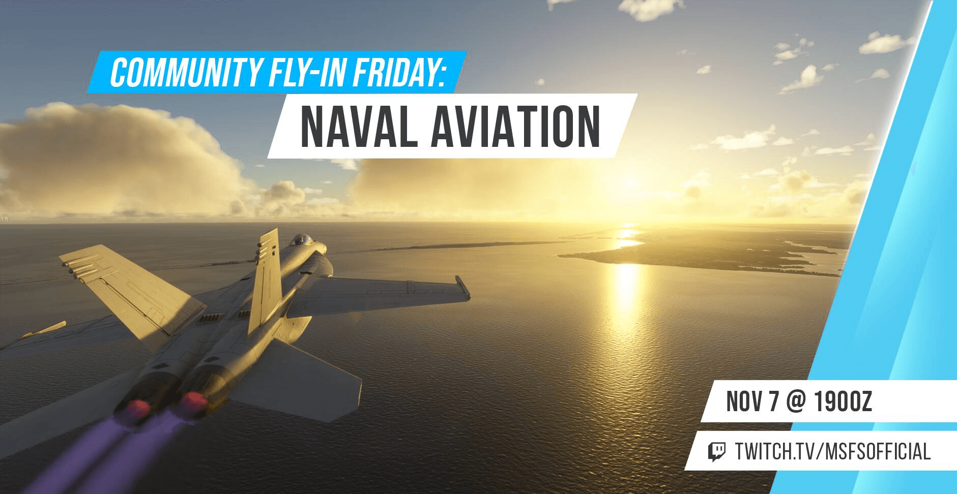 Community Fly-In Friday: Naval Aviation | November 7, 2025 at 1900 UTC
