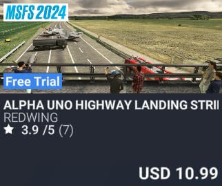 Alpha Uno Highway Landing Strips by Redwing. USD $10.99