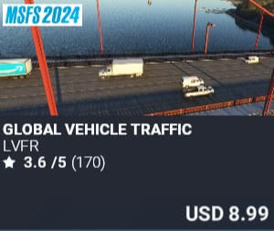 Global Vehicle Traffic by LVFR. USD $8.99