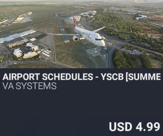 Airport Schedules - YSCB [Summer 2025] by VA SYSTEMS. USD $4.99