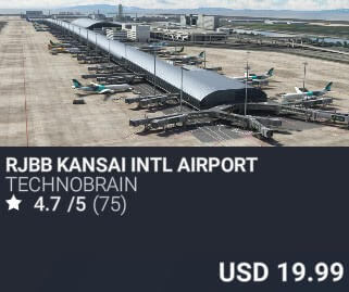 RJBB Kansai Intl Airport by TechnoBrain. USD $19.99