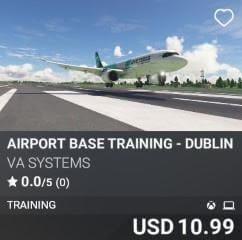 Airport Base Training - Dublin (EIDW) by VA SYSTEMS. USD $10.99