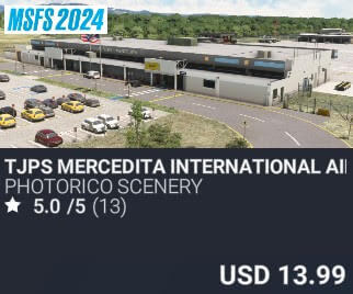 TJPS Mercedita International Airport by Photorico Scenery. USD $13.99