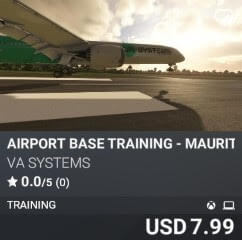 Airport Base Training - Mauritius (FIMP) by VA SYSTEMS. USD $7.99