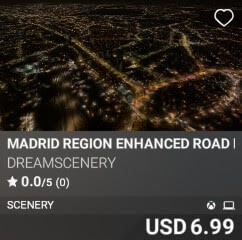Madrid Region Enhanced Road Lights by Dreamscenery. USD $6.99