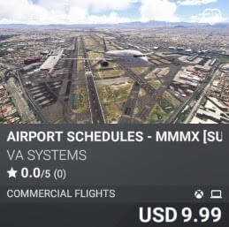 Airport Schedules - MMMX [Summer 2025] by VA SYSTEMS. USD $9.99