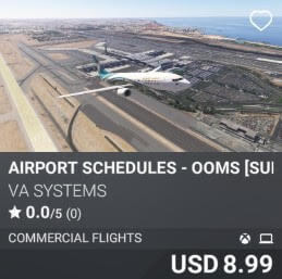 Airport Schedules - OOMS [Summer 2025] by VA SYSTEMS. USD $8.99