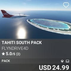 Tahiti South Pack by flyndrive4d. USD $24.99