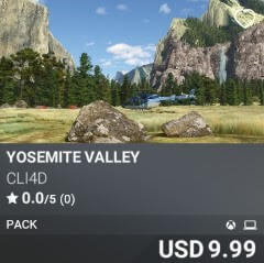 Yosemite-Valley by cli4d. USD $9.99