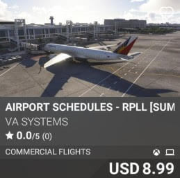 Airport Schedules - RPLL [Summer 2025] by VA SYSTEMS. USD $8.99