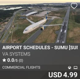 Airport Schedules - SUMU [Summer 2025] by VA SYSTEMS. USD $4.99