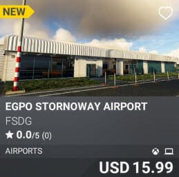 EGPO Stornoway Airport by FSDG. USD $15.99
