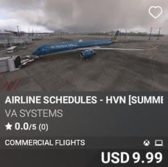 Airline Schedules - HVN [Summer 2025] by VA SYSTEMS. USD $9.99