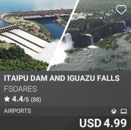 Itaipu Dam and Iguazu Falls by FSoares. USD $4.99