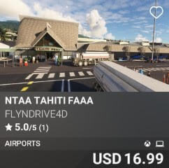 NTAA tahiti faaa by flyndrive4d. USD $16.99