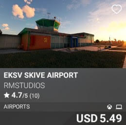 EKSV Skive Airport by RmStudios. USD $5.49