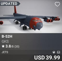 B-52H by GKS. USD $39.99