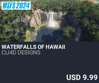 Waterfalls-of-Hawaii by cli4d designs. USD $9.99