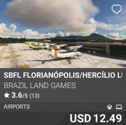 SBFL Florianópolis/Hercílio Luz Intl Airport by Brazil Land Games. USD $12.49