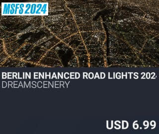Berlin Enhanced Road Lights 2024 Edition by Dreamscenery. USD $6.99