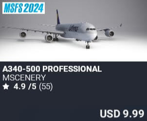 A340-500 Professional by mscenery. USD $9.99