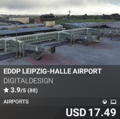 EDDP Leipzig-Halle Airport by DigitalDesign. USD $17.49