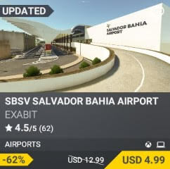 SBSV Salvador Bahia Airport by Exabit. USD $12.99 (on sale for 4.99)