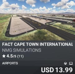 FACT Cape Town International Airport by NMG Simulations. USD $13.99