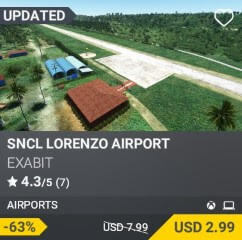 SNCL Lorenzo Airport by Exabit. USD $7.99 (on sale for 2.99)