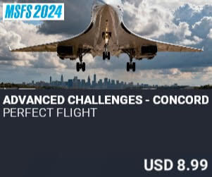 Advanced Challenges - Concorde Landings by Perfect Flight. USD $8.99