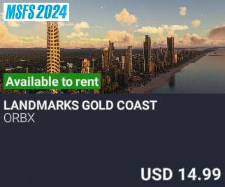 Landmarks Gold Coast by Orbx. USD $14.99