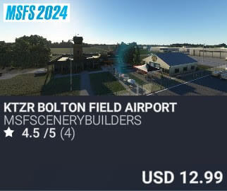 KTZR Bolton Field Airport by msfscenerybuilders. USD $12.99