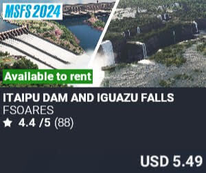 Itaipu Dam and Iguazu Falls by FSoares. USD $5.49