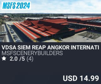 VDSA Siem Reap Angkor International Airport by msfscenerybuilders. USD $14.99