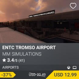 ENTC Tromso Airport by MM SIMULATIONS. USD $20.49 (on sale for 12.99)