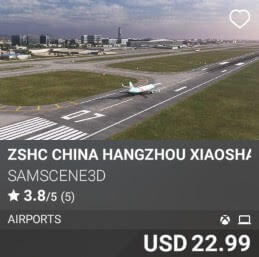 ZSHC China Hangzhou Xiaoshan by SamScene3D. USD $22.99