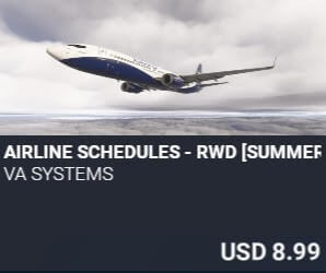 Airline Schedules - RWD [Summer 2025] by VA SYSTEMS. USD $8.99